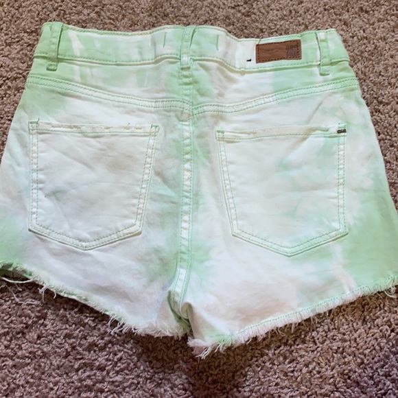 Tie dye denim shorts - Picture 2 of 2